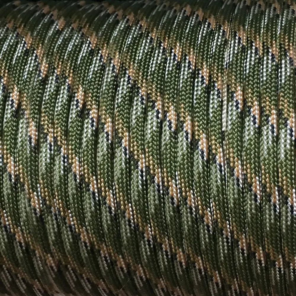 5/15/30m Paracord Tou 7 String 4mm Militêre Taktiese 550 Valskermkoord Kampbenodigdhede Buitelug Oorlewing Selfdoen Armbandlyn