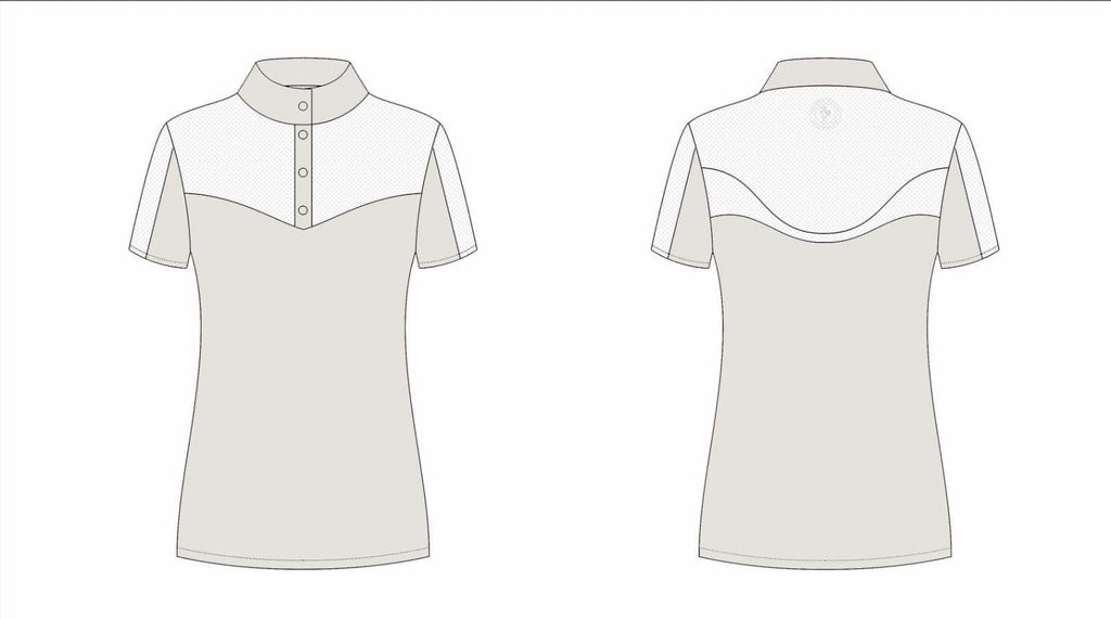 Pastel Grey Short Sleeve Shirt