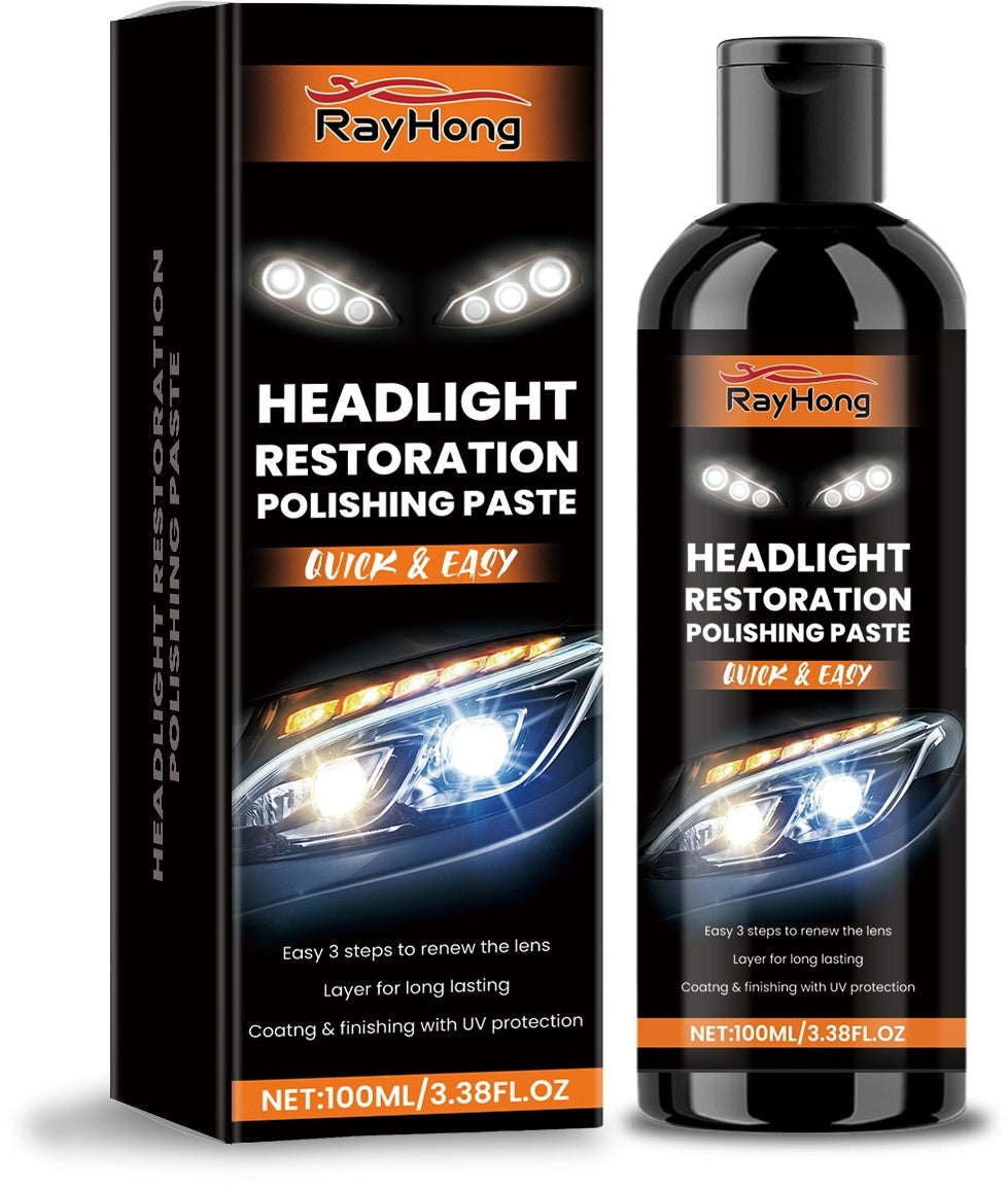 Car Headlight Care Dust Removal Renovation Paste
