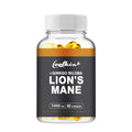 Lion's Mane Mushroom - Enhance Brain Function, Improve Memory & Cognition, Improve Mood, and Sleep Health - 60 Capsules