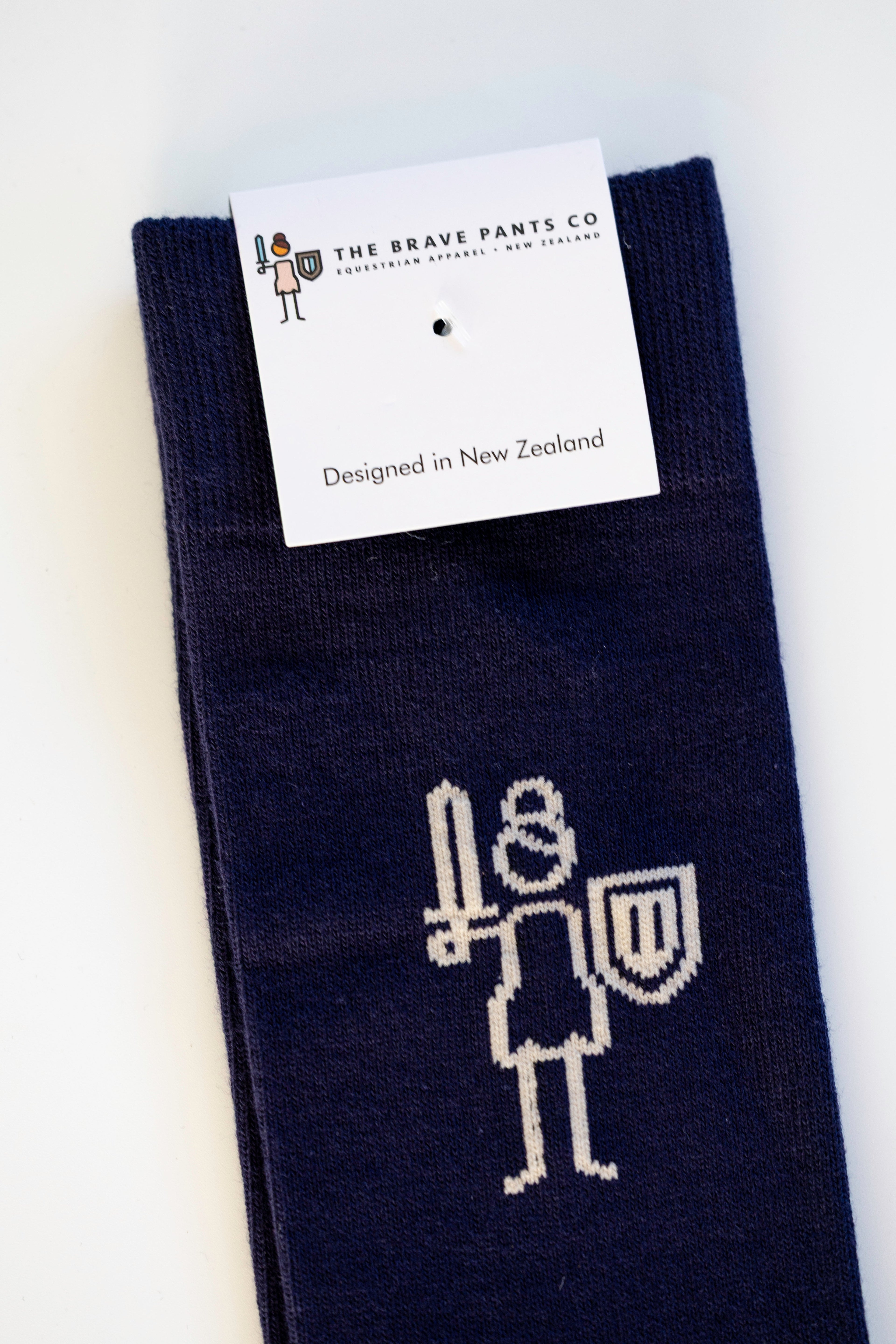 Navy Team Socks