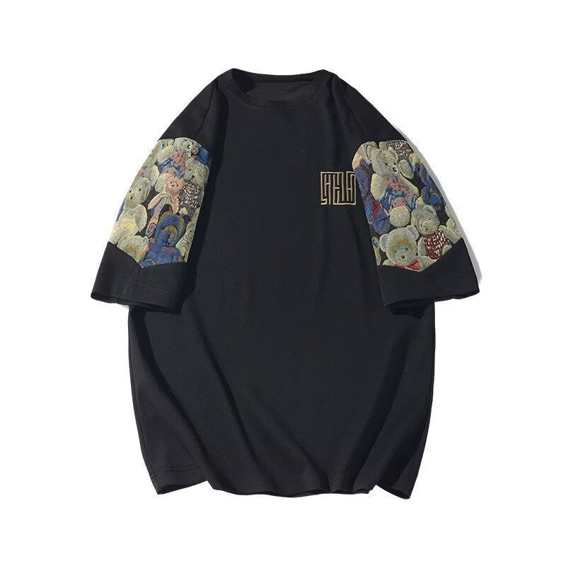 New Chinese Style Design National Style Short Sleeve T-shirt Men