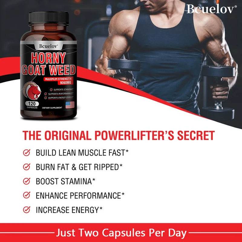 Men's Nutritional Supplements - Support Muscle, Burn Fat, Improve Endurance, Energy and Performance