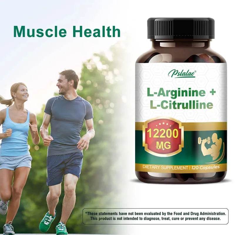 Creatine Monohydrate Capsules - Promotes Muscle Growth, Improves Endurance and Performance, Energy Support - 120 Capsules