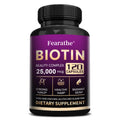 Biotin Vitamins with Pantothenic Acid, Folic Acid, Hair Growth Supplement for Men&Women - B1 B2 B3 B6 B12 - Healthy Nails & Skin