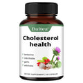 Supplements for Cholesterol Health - Natural Support for Heart, Liver, Digestive and Metabolic Health, 120 Vegetarian Capsules