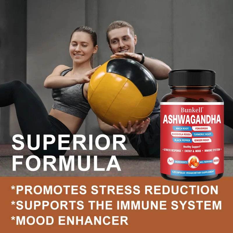 Exercise Supplements - Help with Stress Response, Energy and Emotional Health, Improve Endurance, and Increase Muscle Strength