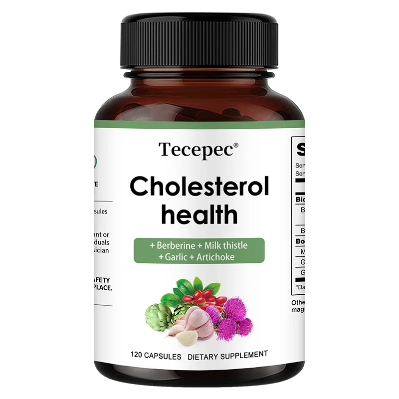 Berberine, Artichoke Extract, Supports Healthy Cholesterol Levels, Heart Health, and Lipid Metabolism - Cholesterol Support