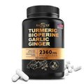 Turmeric Extract - Supports Rapid Vitamin Absorption and Anti-Inflammatory, Joint Muscle, Immune, Digestive Health, 120 Capsules