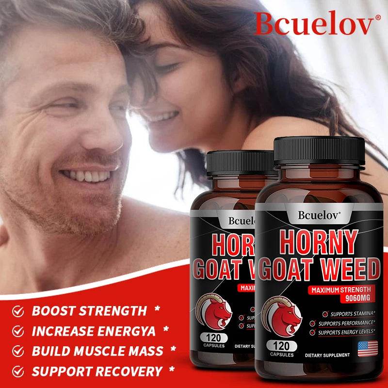 Men's Nutritional Supplements - Support Muscle, Burn Fat, Improve Endurance, Energy and Performance