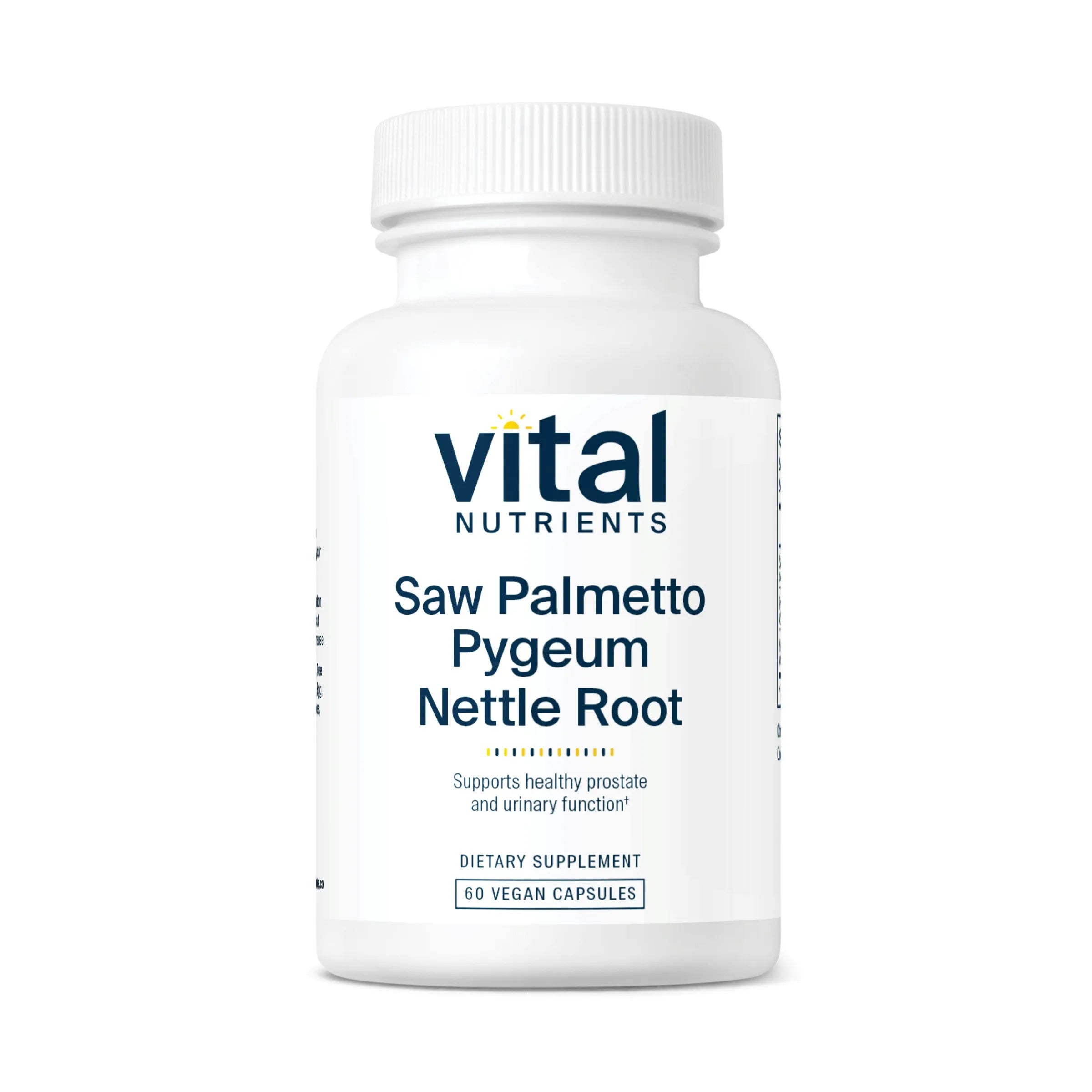 Saw Palmetto Extract 909 mg, Nettle Root Extract 300 mg, Supports Urinary Tract and Prostate Health, 60 Capsules