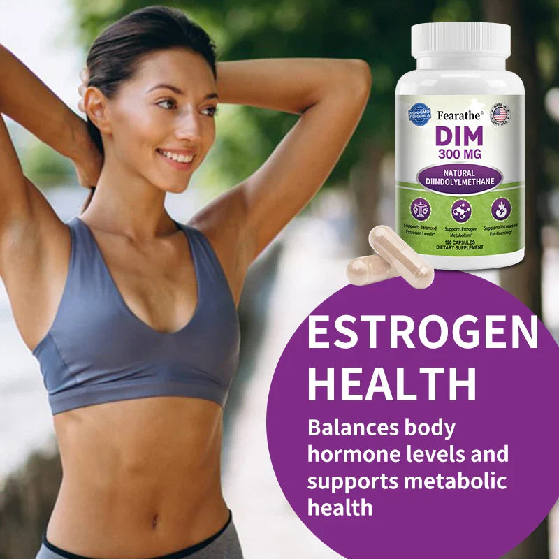 DIM Supplement for Men and Women (Diindolylmethane Estrogen Blocking Supplement, Hormonal Acne, Hormone Balance)