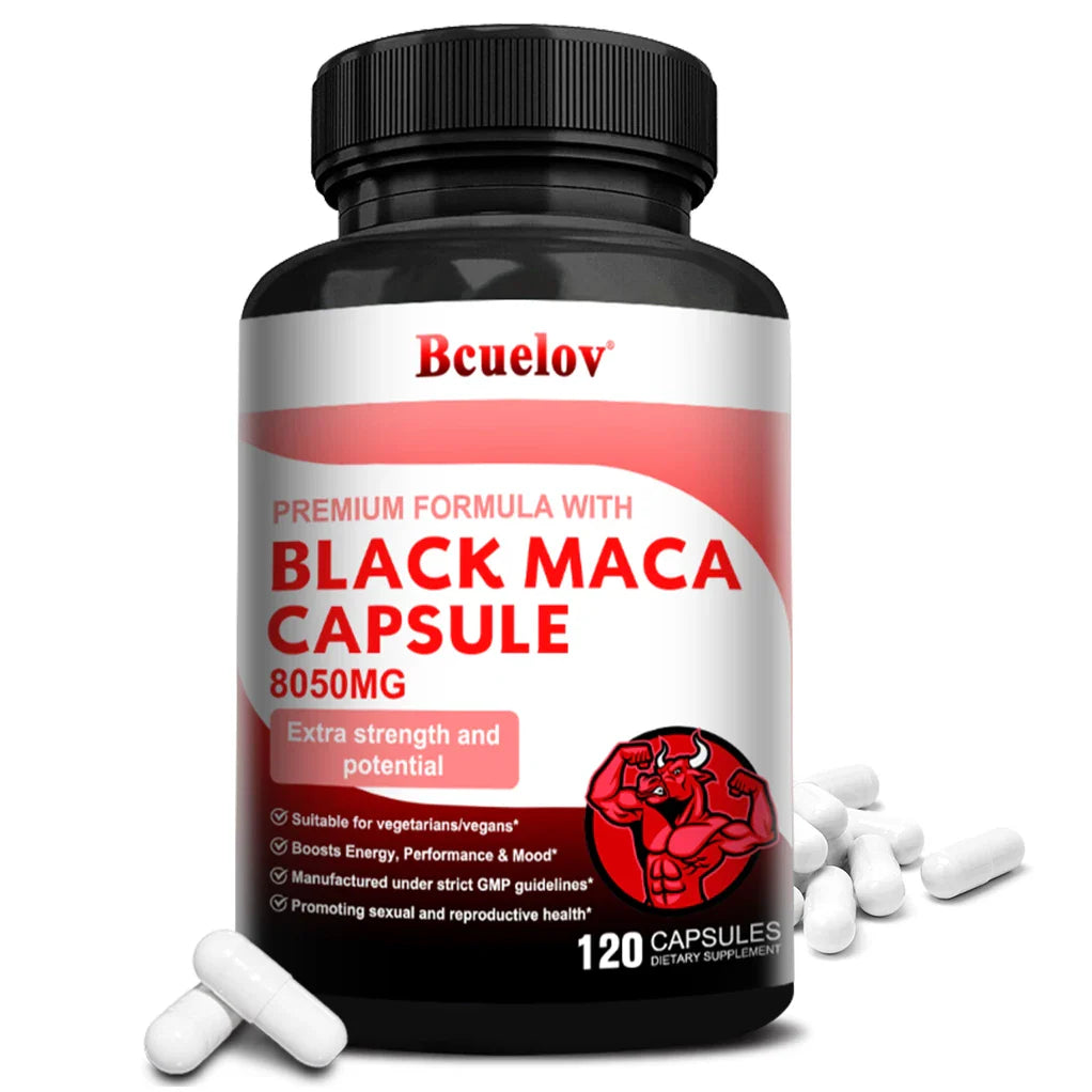 Ginseng and Ashwagandha Extract Supplement - Enhances Energy, Strength, Vitality, and Performance in Men and Women