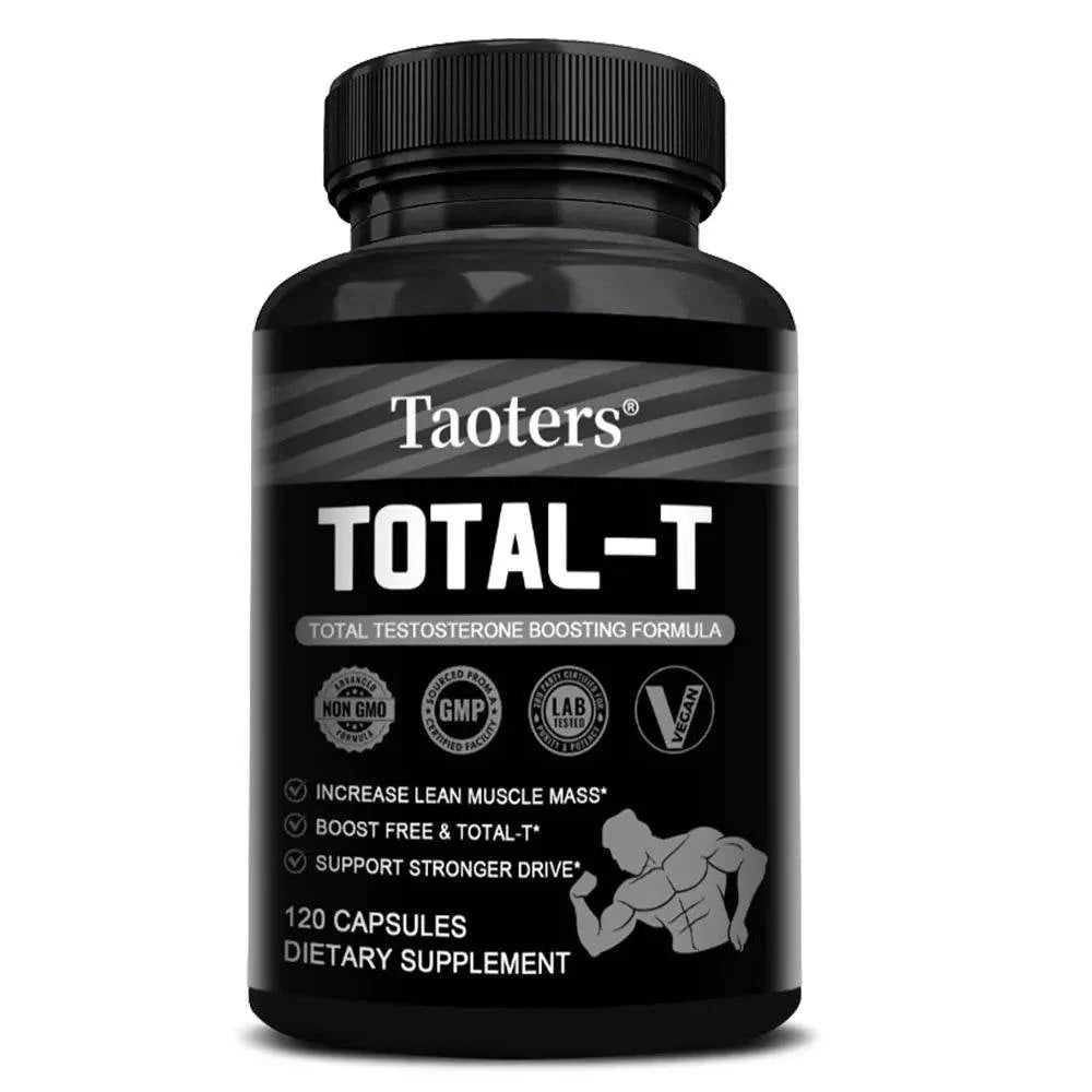 Supports Healthy Muscle Levels - Men's Supplement, Energy and Vitality Booster, Supports Strength and Endurance