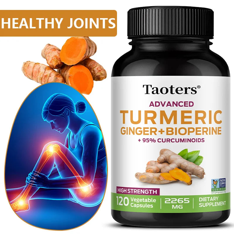 Ginger Root, Black Pepper Extract, Supports The Immune System, Digestive System, Cardiovascular Health, Balances Blood Sugar