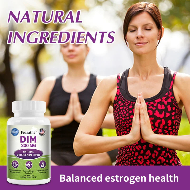 DIM Supplement for Men and Women (Diindolylmethane Estrogen Blocking Supplement, Hormonal Acne, Hormone Balance)