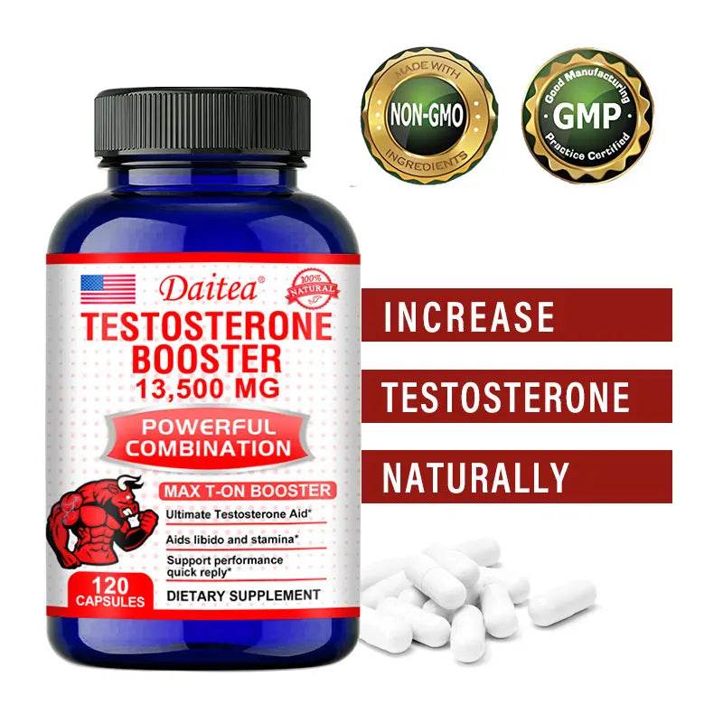 Men's Health Supplements - Helps Adult Men Improve Vitality, Energy Levels and Athletic Endurance