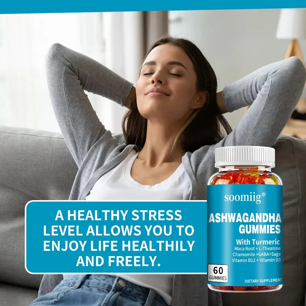 Ashwagandha, Turmeric, Chamomile, Black Pepper Extracts, Supports Mood Balance, Supports Energy, Immune Health, Antioxidant