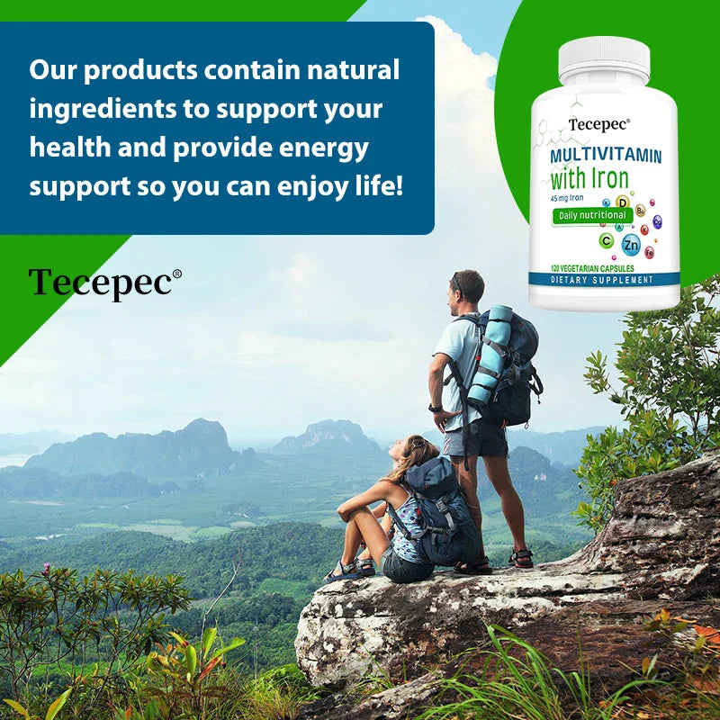Multivitamin Supplements, Containing Minerals Such As Iron, Zinc, and Calcium, Support Overall Health and Supplement Nutrition