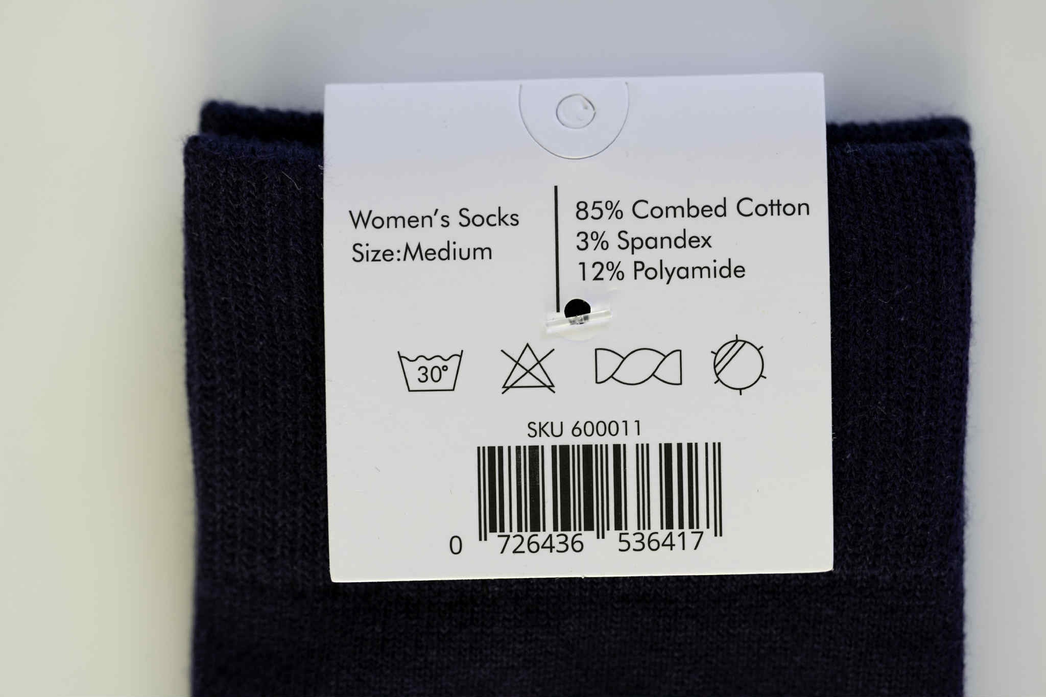 Navy Team Socks