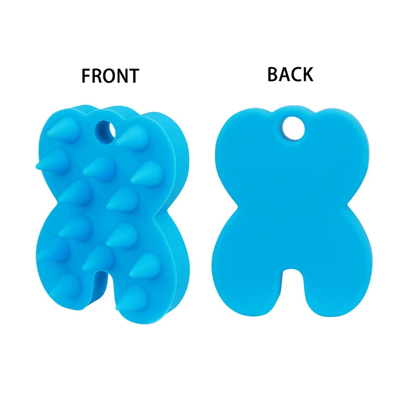 Silicone Head Scalp Massage Comb Hair Washing Brush Soft Scalp Massager for Hair Growth Shampoo Brush Shower Comb Hair Care