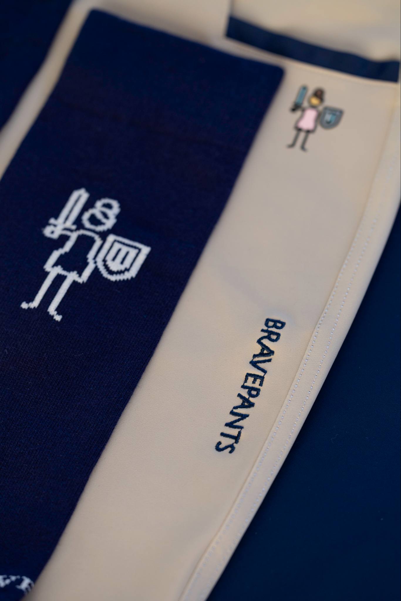 Navy Team Socks